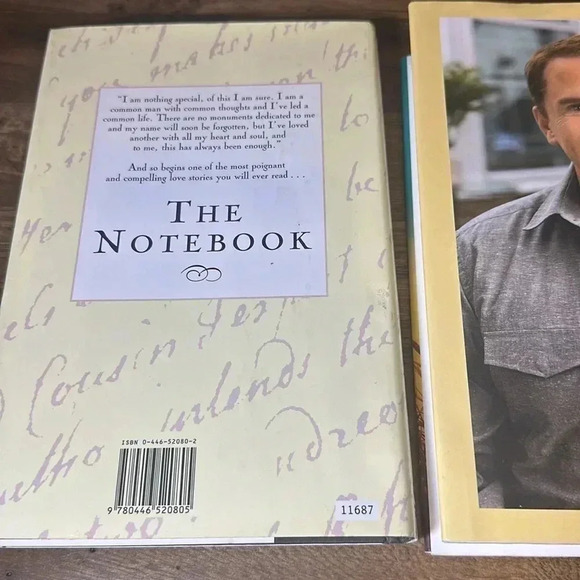 Nicholas Sparks Best Selling Author Bundle of Books Hardcover Lot of 3 - Picture 5 of 10